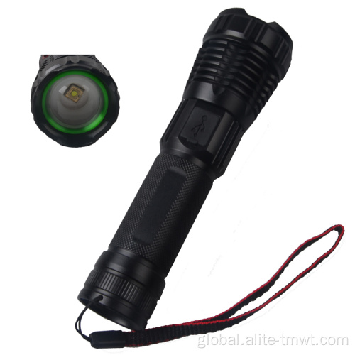 Emergency Flashlight For Home Super Bright Xhp90.2 Power Bank Typc-C Zoomable Flashlight Supplier